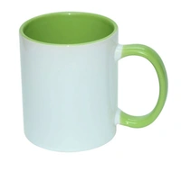 Inner Color Mug Light Green - 11oz, Light Green, 1 to 4